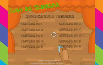 Jogo da tabuada